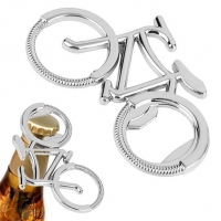Silver Metal Bicycle Bike Shaped Beer Bottle Opener Gift For Cyclist