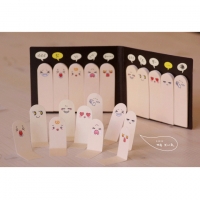 Funky Faces Fingers Mini Sticky Notes Cute Bookmarks Memo Index Tab Page Markers