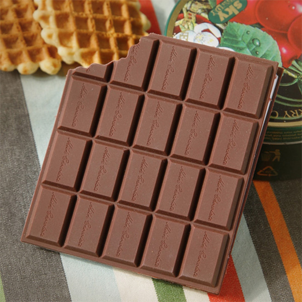 Novelty Scented Chocolate Cookie Biscuit Shape Small Notebook Pocket Memo Pad