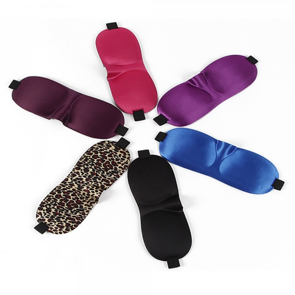 3D Contoured Shape Sleep Masks Lightweight Eyeshade Comfortable Eye Masks For Travel Nap Shift Work
