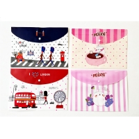 I Love London Royal Guards Fashion A4 Plastic Document Wallets File Folders Filing Paper Storage