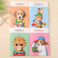 Funny Animals Sports Day Dog Rabbit Lion Cute B5 Large Notebooks Notepads
