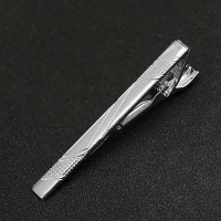 T4-1-004 Mens Metal Silver Gold Tie Clip