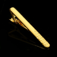 T4-2-003 Mens Metal Silver Gold Tie Clip