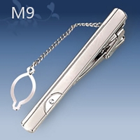 M9 Mens Metal Silver Gold Tie Clip