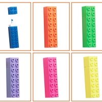 Large Building Bricks Construction Blocks Highlighters Coloured Marker Pens