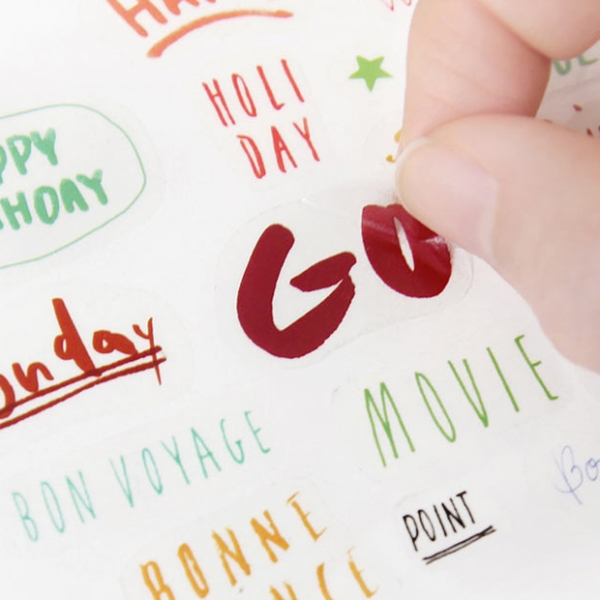 Cheers Party Stickers Notesbook Decoration Stickers