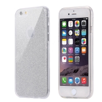 Glitter Silver With Glitter iPhone 7 Plus 8 Plus Phone Case