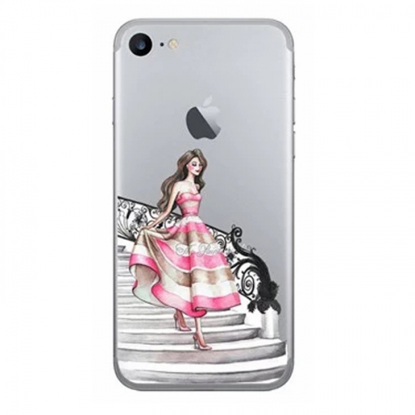 Girl Soft Case 1 iPhone 5 5S Phone Case