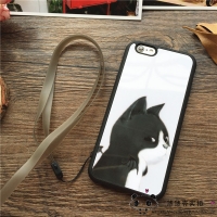 Black Cat Soft Case iPhone 5 5S Phone Case