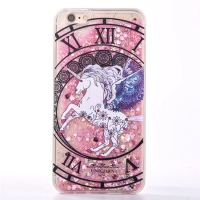 Glitter Liquid Unicorn Rose Love Hearts iPhone 10 iPhone X Phone Case