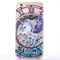 Glitter Liquid Unicorn Blue iPhone 10 iPhone X Phone Case