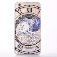 Glitter Liquid Unicorn Pink Love Hearts iPhone 10 iPhone X Phone Case