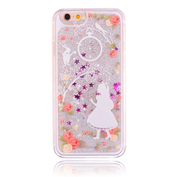 Alice In Wonderland Silver A iPhone 10 iPhone X Phone Case