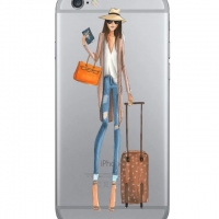 Girl Design 5 iPhone 7 Plus 8 Plus Phone Case