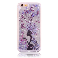 Glitter Liquid - Girl G iPhone 7 Plus 8 Plus Phone Case
