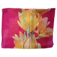 160 50cm Flowers Floral Fashion Ladies Scarves Chiffon Scarf Womens Shawls X317