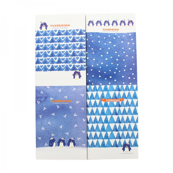 Penguins Family Polar Animals Cute B5 Size Large Notebooks Notepads