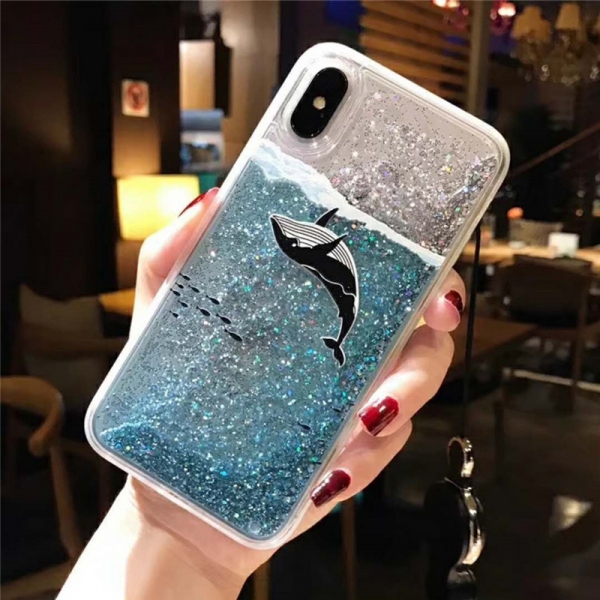 Glitter Liquid - Sealife C iPhone 11 Pro Phone Case