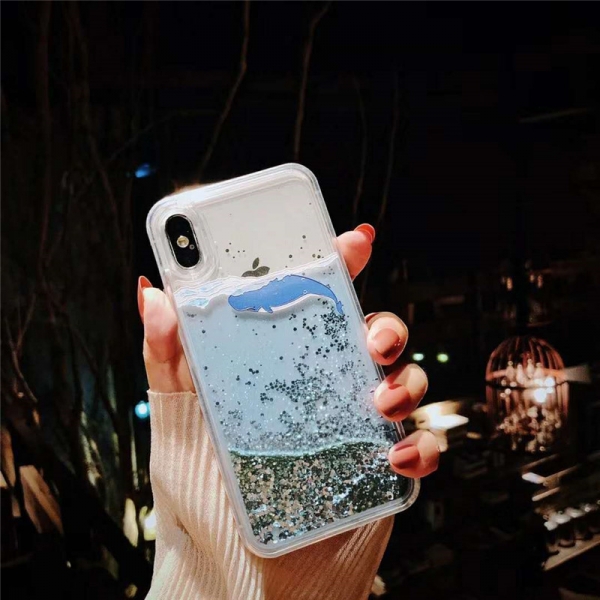 Glitter Liquid - Sealife D iPhone 11 Pro Phone Case