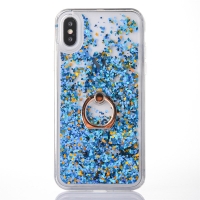 Floating Stars Blue iPhone 10 iPhone X Phone Case