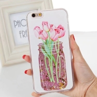 Glitter Liquid - Flower iPhone 11 Pro Phone Case