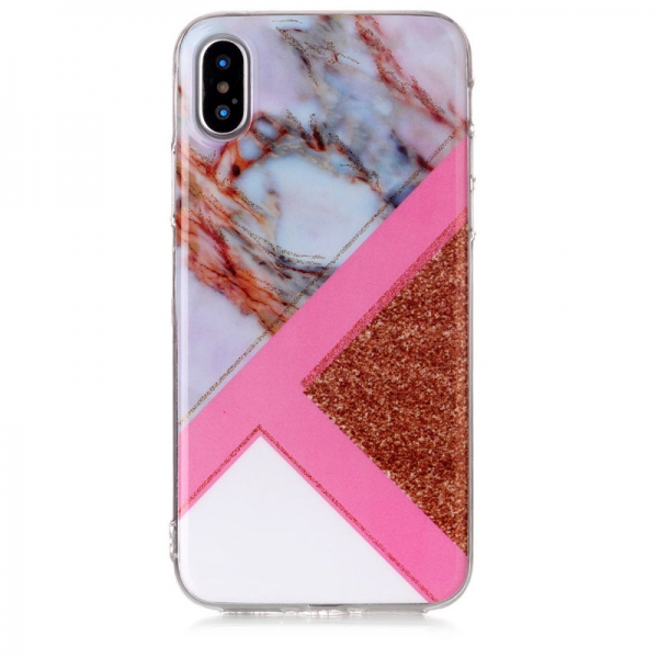 Marble Effect O iPhone 10 iPhone X Phone Case