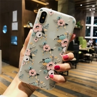 Flowers E iPhone 10 iPhone X Phone Case