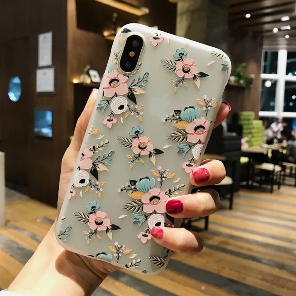 Flowers E iPhone 10 iPhone X Phone Case
