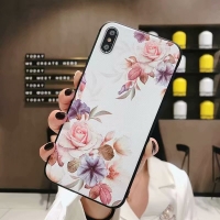 Elegant Flowers D iPhone XS MAX Phone Case