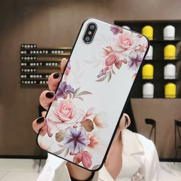Elegant Flowers D iPhone XS MAX Phone Case