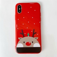Xmas Reindeer iPhone 10 iPhone X Phone Case