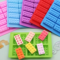 Building Bricks Construction Blocks Silicone Mould Chocolate Fondant Jelly Mold