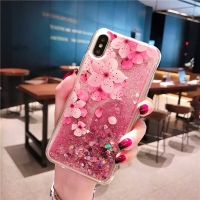 Pink Cherry Blossom iPhone XS MAX Phone Case