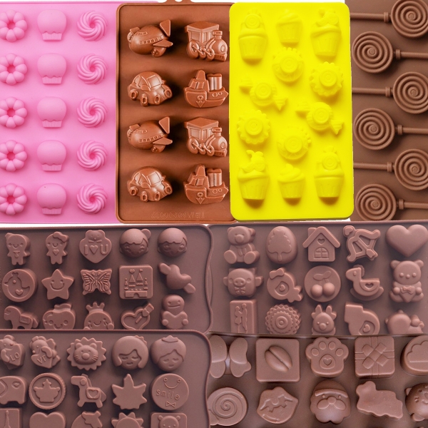 Baby Shower Children Kids Party Silicone Chocolate Mould Fondant Jelly Ice Cube