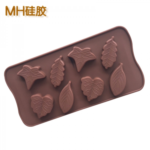Leaves Maple Leaf Silicone Mould Chocolate Fondant Jelly Ice Cube Mold