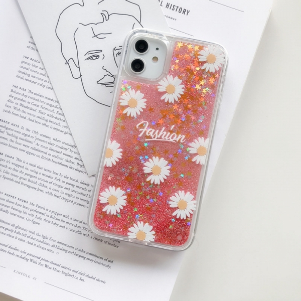 Glitter Liquid - Daisy A iPhone 11 Pro Phone Case