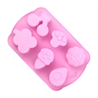 Ice Cream Flower Cherry Sun Raindrop Silicone Mould Chocolate Fondant Jelly