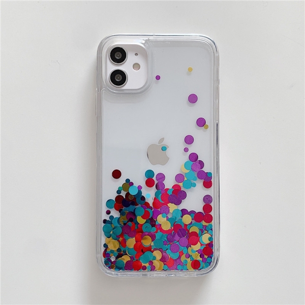Floating Hearts Stars C iPhone 12 Mini Phone Case
