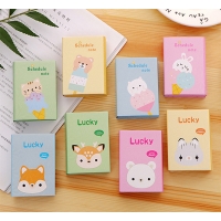 Cute Animals Bear Cat Alpaca Flamingo Sticky Notes Pad To Do List Bookmarks