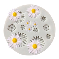 Mini Daisy Flowers Silicone Mould Chocolate Fondant Jelly Sugar Craft Mold