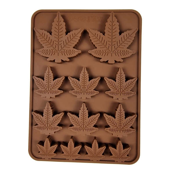 Maple Leaves Large Leaf Silicone Mould Chocolate Fondant Jelly Ice Cube Mold