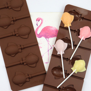 Little Fish Shape Silicone Mould Chocolate Fondant Jelly Ice Cube Mold