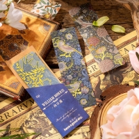 5pc Gold Flowers Leaves Floral Bookmarks For Books Book Markers Gift For Readers