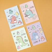 4pk Baby Dinosaur Cute Animals Mini Notebooks Small Notepads Notes Pad Memo Pads