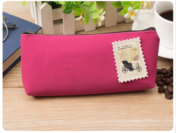 Vintage Cute Pencil Cases Cosmetic Makeup Bags Pen Pouches