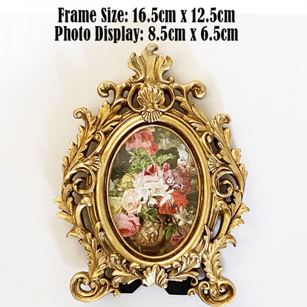 Style 50 6x4 Inch Freestanding Portrait Photo Frame