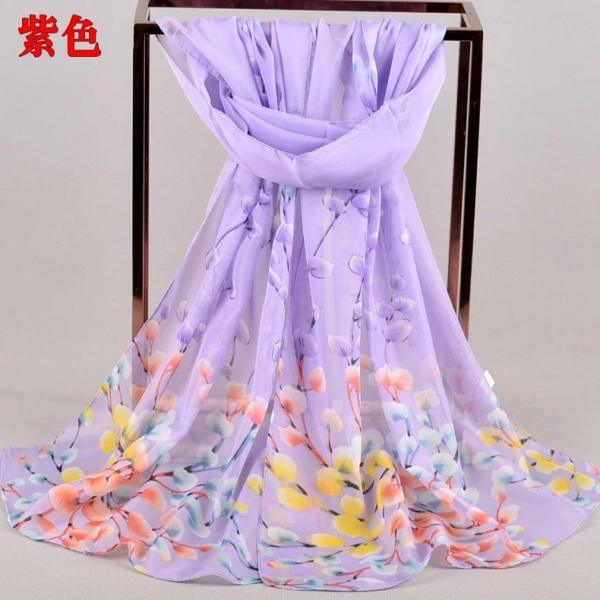 Fashion Ladies Scarves Chiffon Scarf Womens Shawls