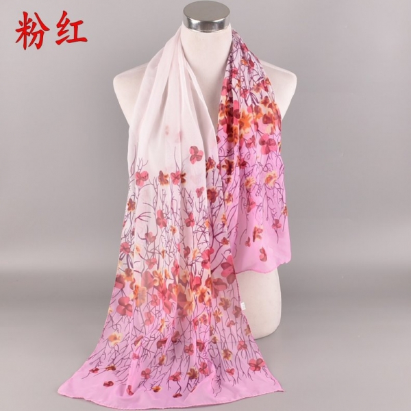 Fashion Ladies Scarves Chiffon Scarf Womens Shawls