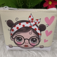 Cute Girl Coin Purse Change Wallet Ladies Kids